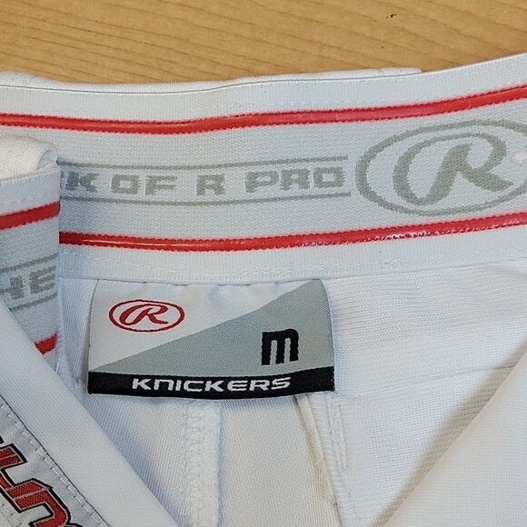 - Rawlings Pro-dri Knickers Baseball Knickers Youth Med with Black Stripe (1) - Picture 5 of 8
